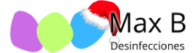Control de Plagas Zaragoza • Max B Desinfecciones • Logo Color Horizontal